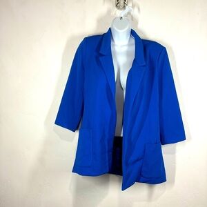 Countess blue blazer size medium